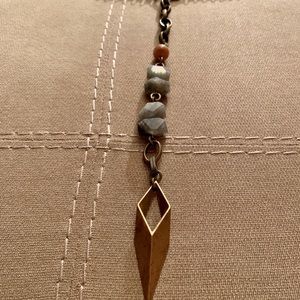 Rustic chained necklace